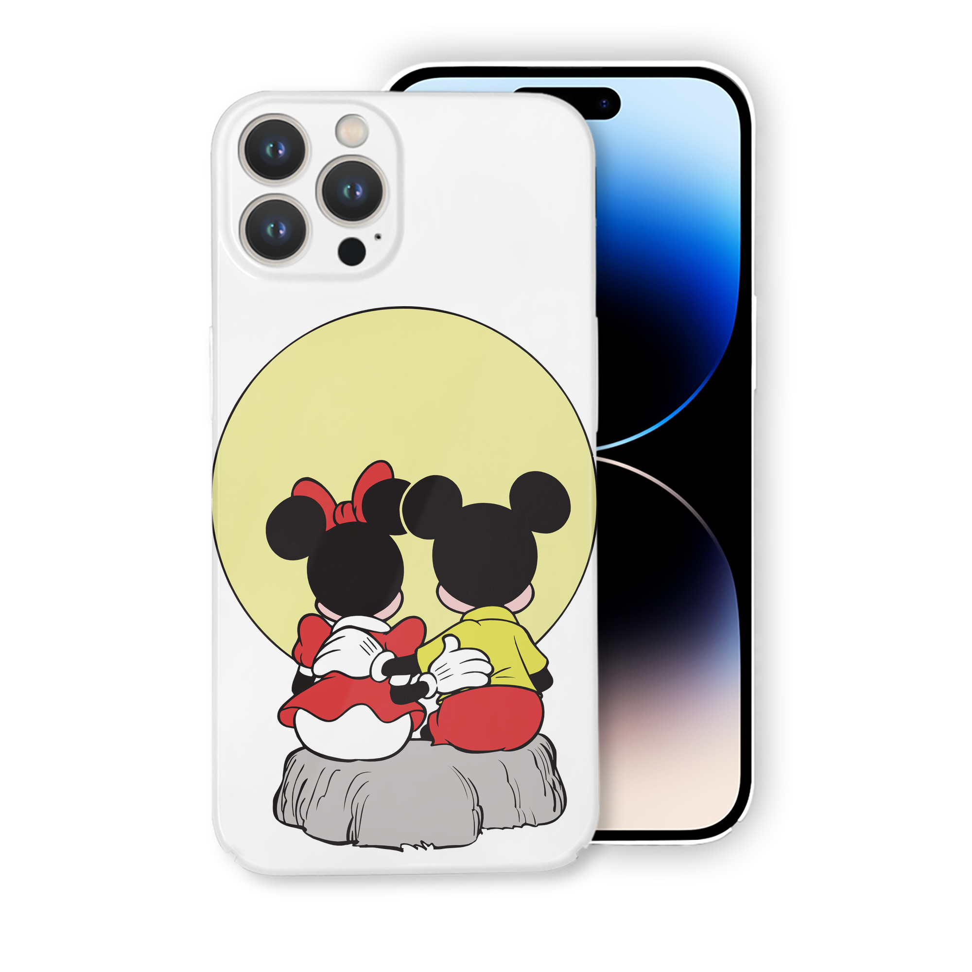 （画像用） ミッキーマウス Mickey Mouse 【iPhone 14シリーズ対応】ハードケース